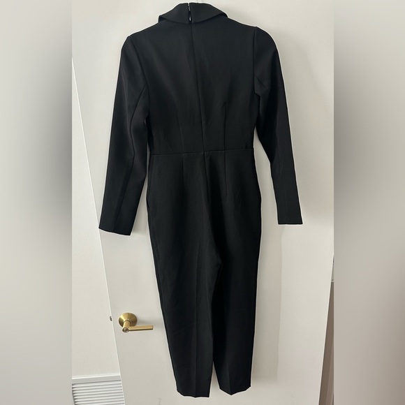 Express Black Jumpsuit - Picture 2 of 4